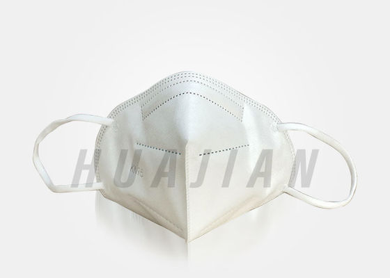 niebla con humo anti libre del látex del respirador de 3D KN95 que dobla la mascarilla KN95