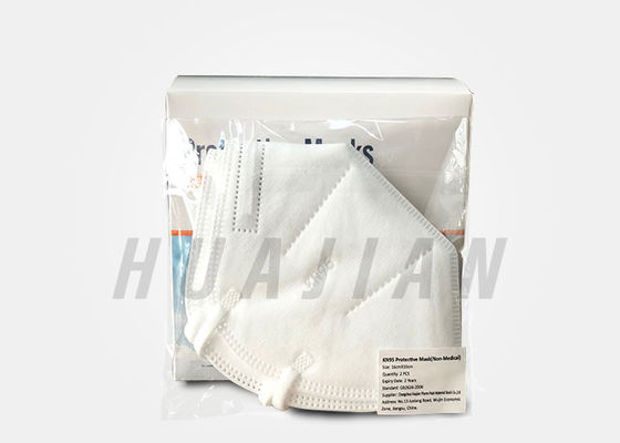niebla con humo anti libre del látex del respirador de 3D KN95 que dobla la mascarilla KN95