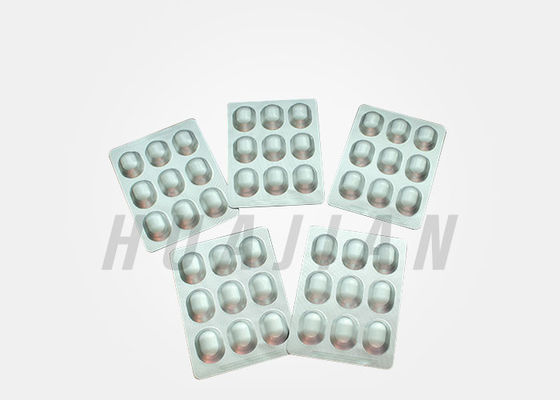 Hoja de la formación en frío de Alu Alu con la impresión completa para la ampolla que empaqueta para las cápsulas y las tabletas