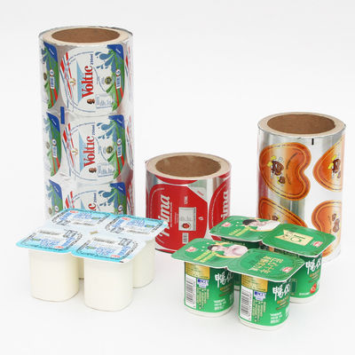 Acondicionamiento de los alimentos de aluminio de la película de Lidding del yogur
