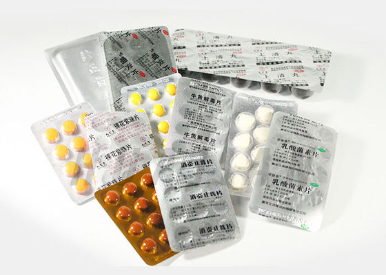 Hoja de aluminio revestida de la ampolla de Pharma del oro para el empaquetado de la medicina