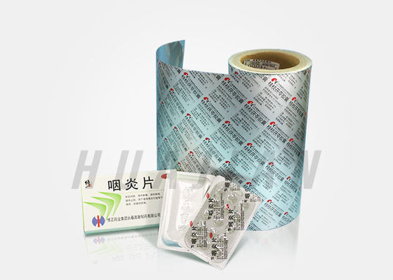 Hoja de aluminio farmacéutica de la ampolla para el empaquetado de la cápsula