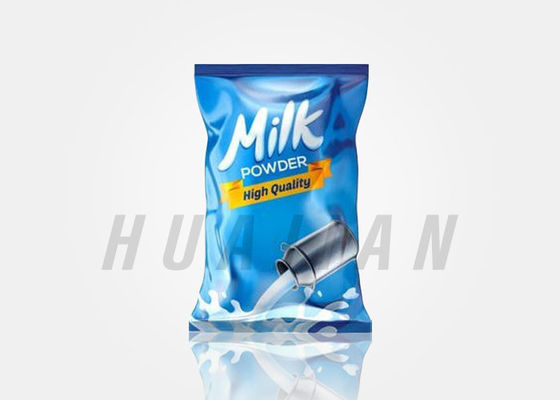 3 lados que sellan los bolsos del papel de aluminio para el polvo de la medicina de la leche del café