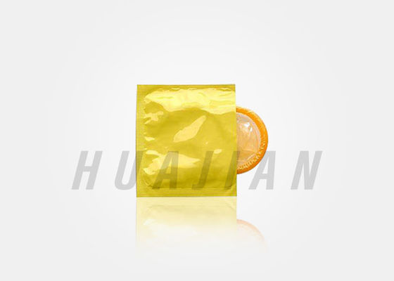 Hoja de empaquetado laminada OEM colorida del condón de aluminio