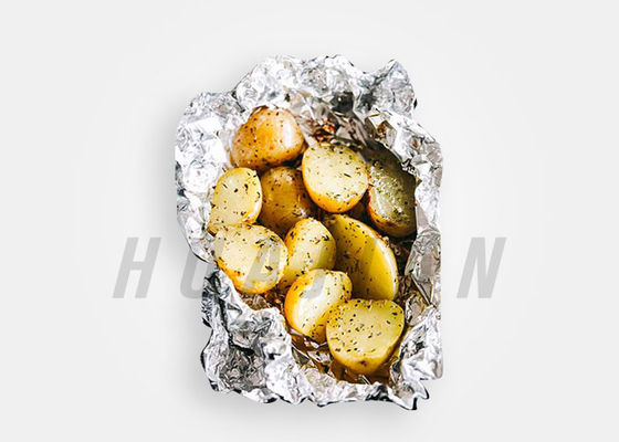 Rollo del papel de aluminio de la categoría alimenticia 8011 0.009m m para el Bbq de la cocina