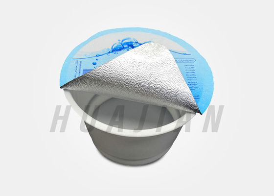 Tapa fácil del envase del papel de aluminio de la cáscara para las cápsulas de la leche del café
