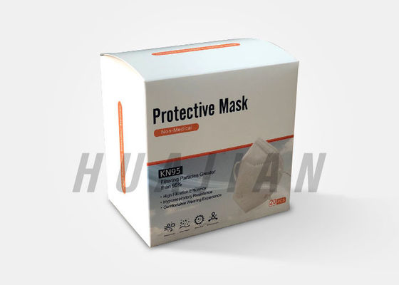 Respirador 5 mascarilla certificada GB2626 del CE FDA de la capa KN95