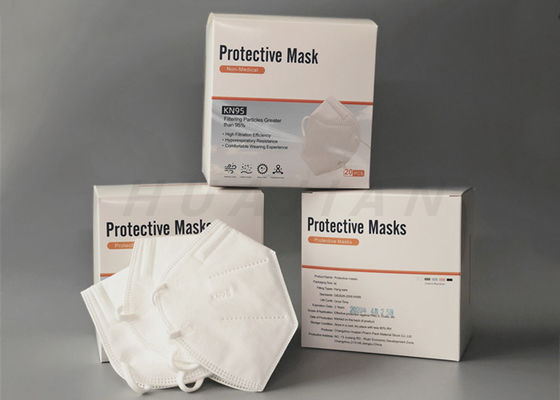 GB2626 blanco protector 3D que dobla 5 la mascarilla de la capa KN95