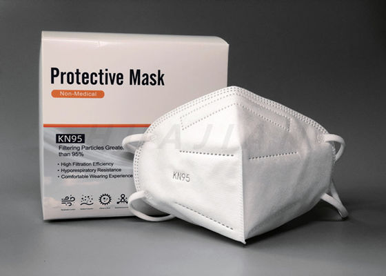 Respirador 5 mascarilla certificada GB2626 del CE FDA de la capa KN95