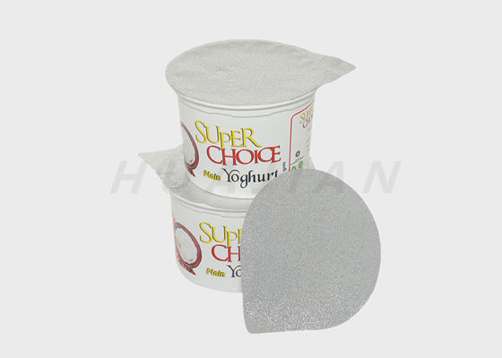 Tapas del papel de aluminio para el yogur en tapas de la soldadura del papel de aluminio del papel de aluminio en rollo