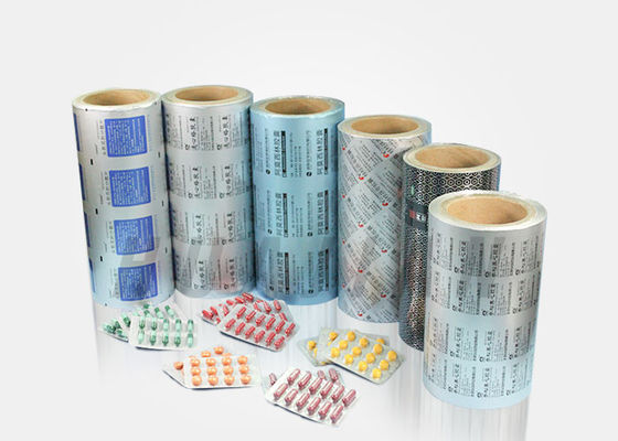 Hojas de aluminio de la ampolla de Pharma