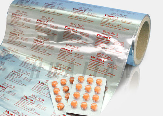 Hojas de aluminio de la ampolla de Pharma