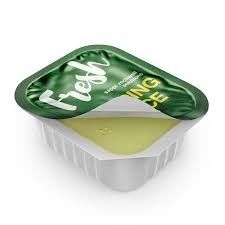 La hoja de aluminio de 8011 Lidding para el color del yogur y de leche en polvo cubrió