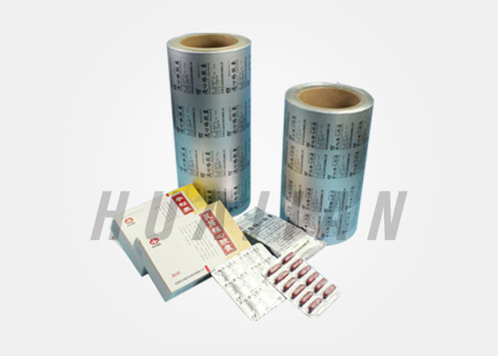 Rollo lidding del papel de aluminio de la película de la ampolla farmacéutica de PTP para el empaquetado de las píldoras