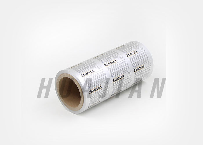 Empuje de aluminio de la hoja de Lidding de la ampolla a través para las tabletas de las cápsulas